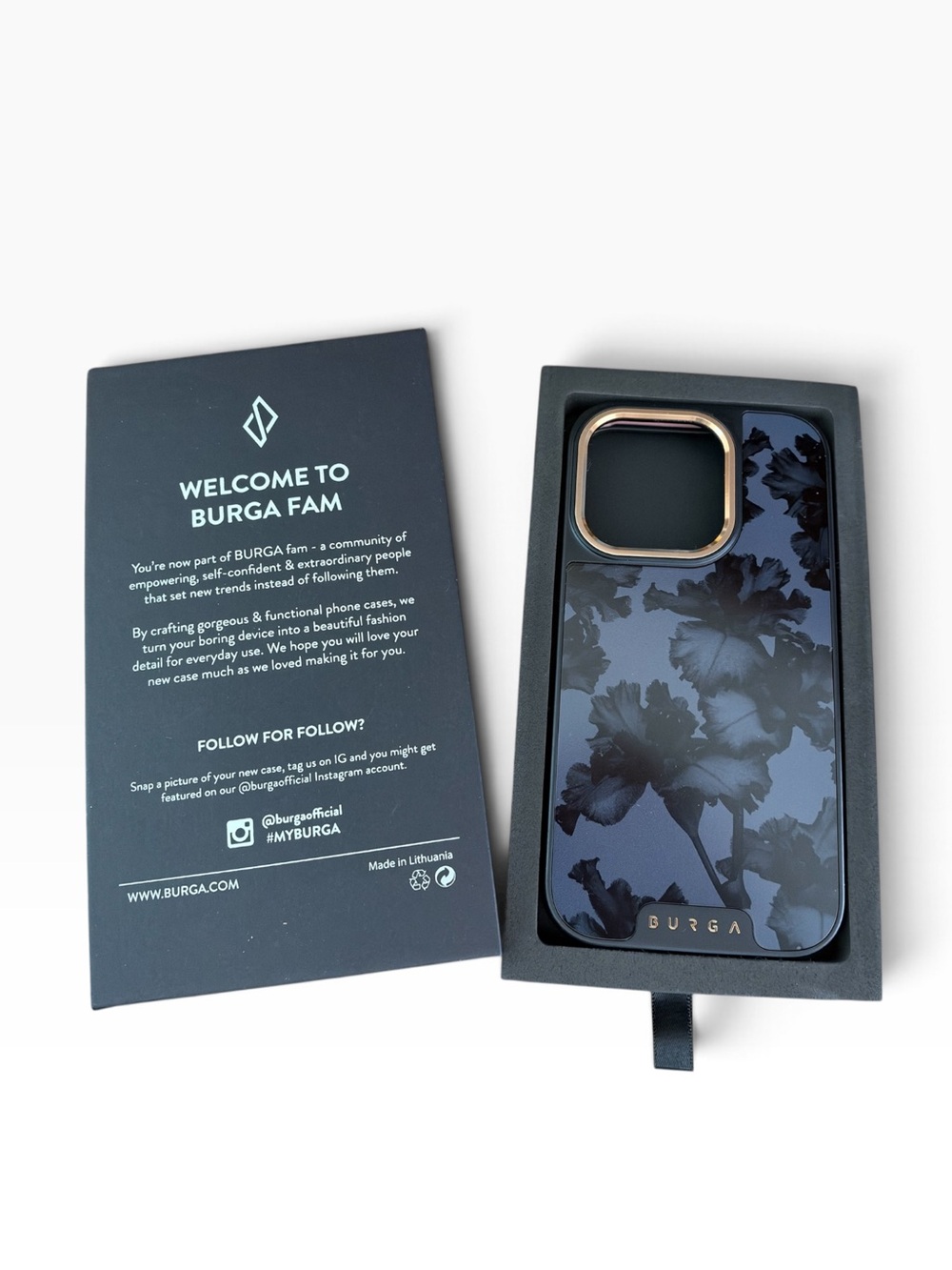 NEW Burga iPhone 15 pro Elite MagSafe case.